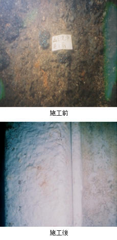 薄膜電気防食併用方式